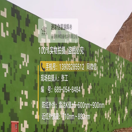 兴安专业承接园区围墙迷彩喷涂、