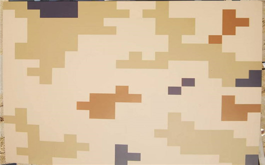 兴安荒漠迷彩漆喷涂